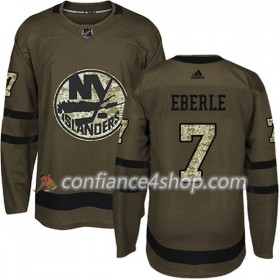Adidas Maillot de Hockey New York Islanders Jordan Eberle 7 2017-2018 Camo Vert Authentic - Homme